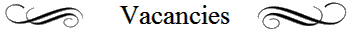 Vacancies